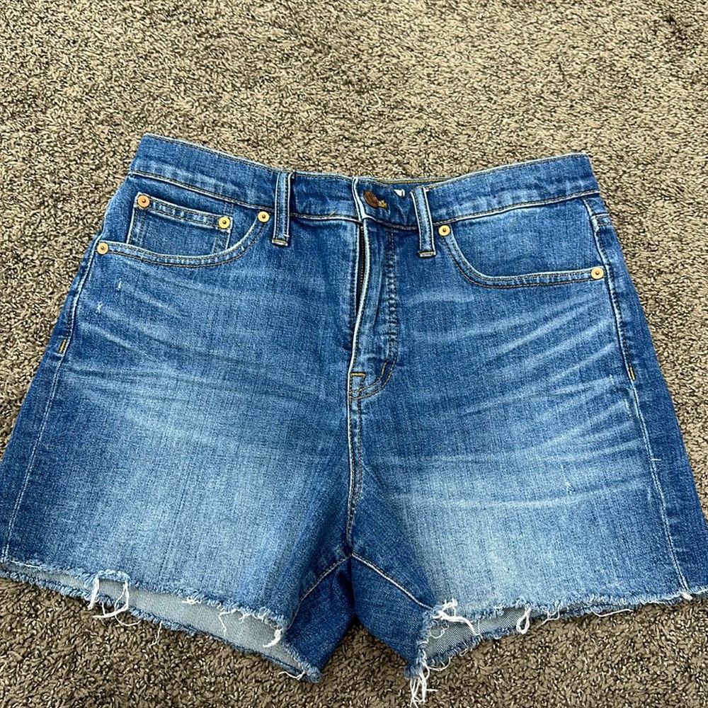 Madewell jean shorts